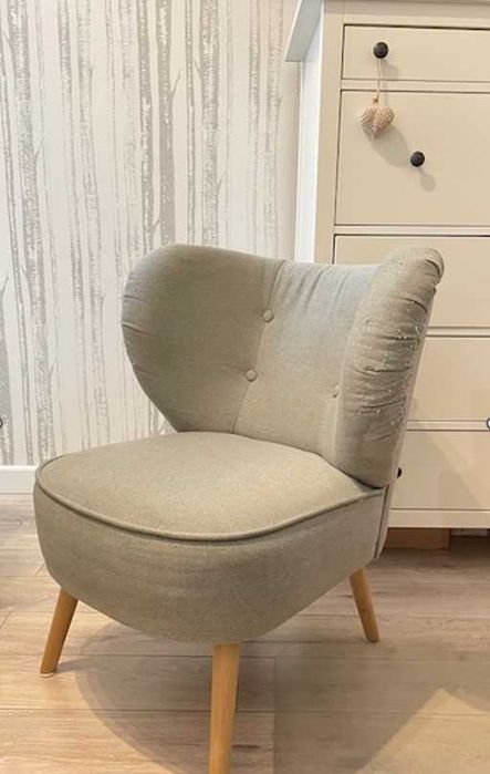 Fotel IKEA GUBBO - szary