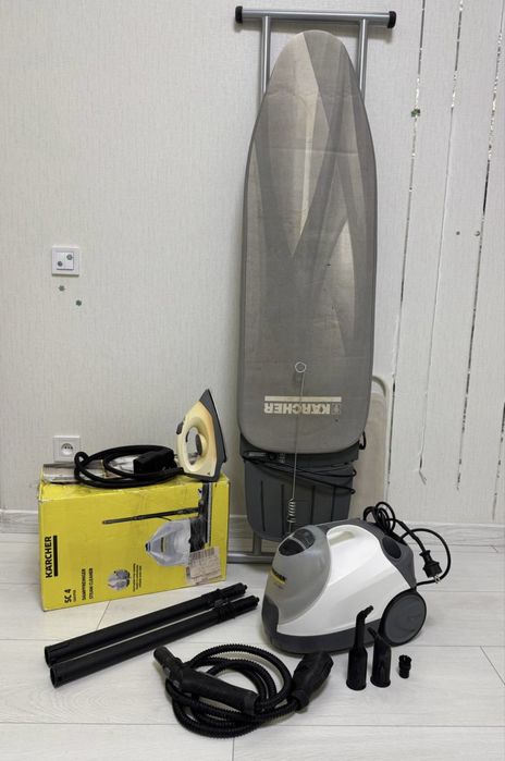 Продам прасувальну дошку Karcher та пароочисник Karcher SC4 Iron kit
