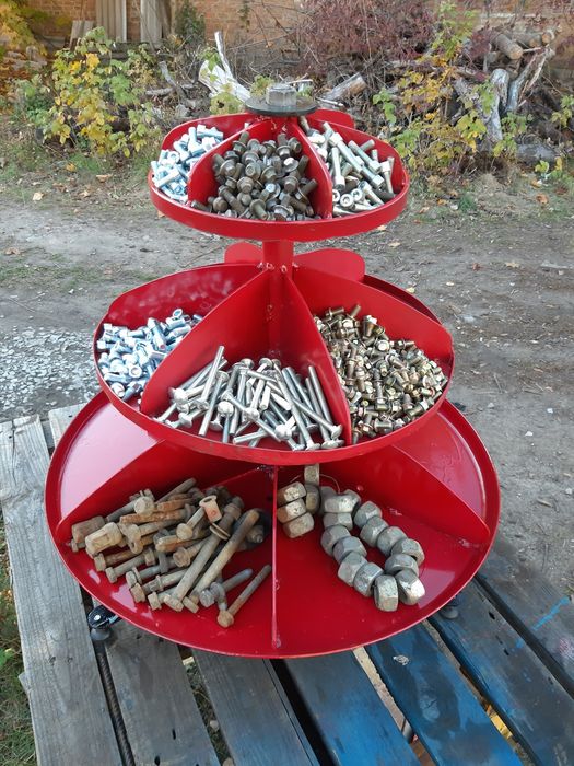 Органайзер стелаж для болтов , гаек