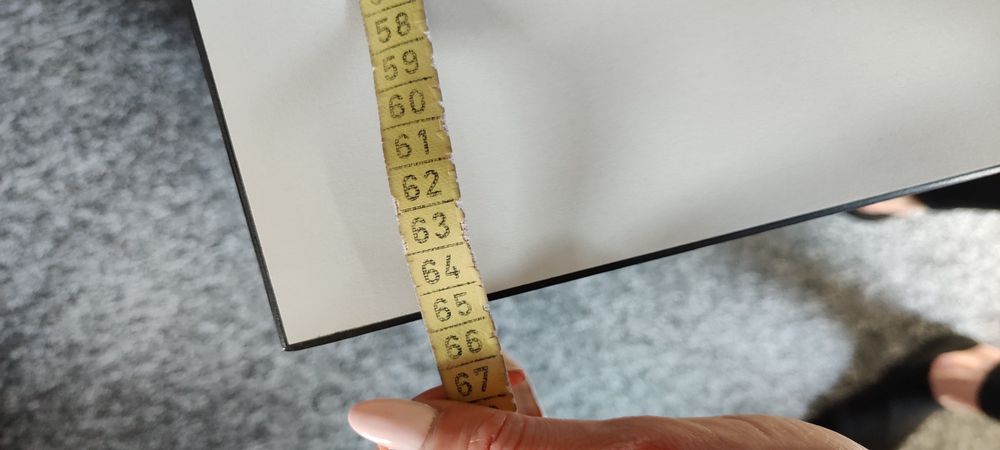 Duże solidne biurko z szufladami 65*160