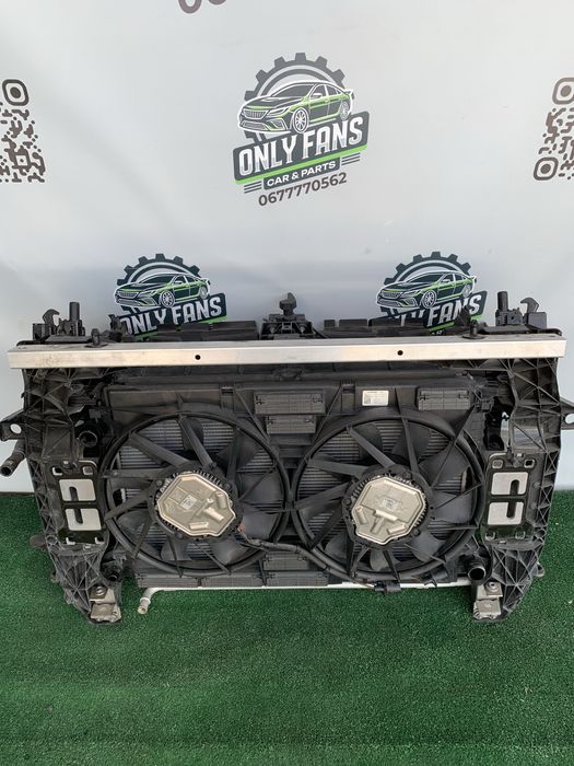 Audi Q7 4M 3.0 Tfsi касета радіаторів установочна панель телевізор