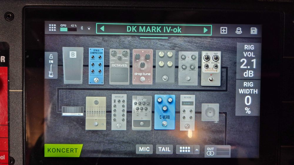 Headrush Prime Multiefekt Gitarowy
