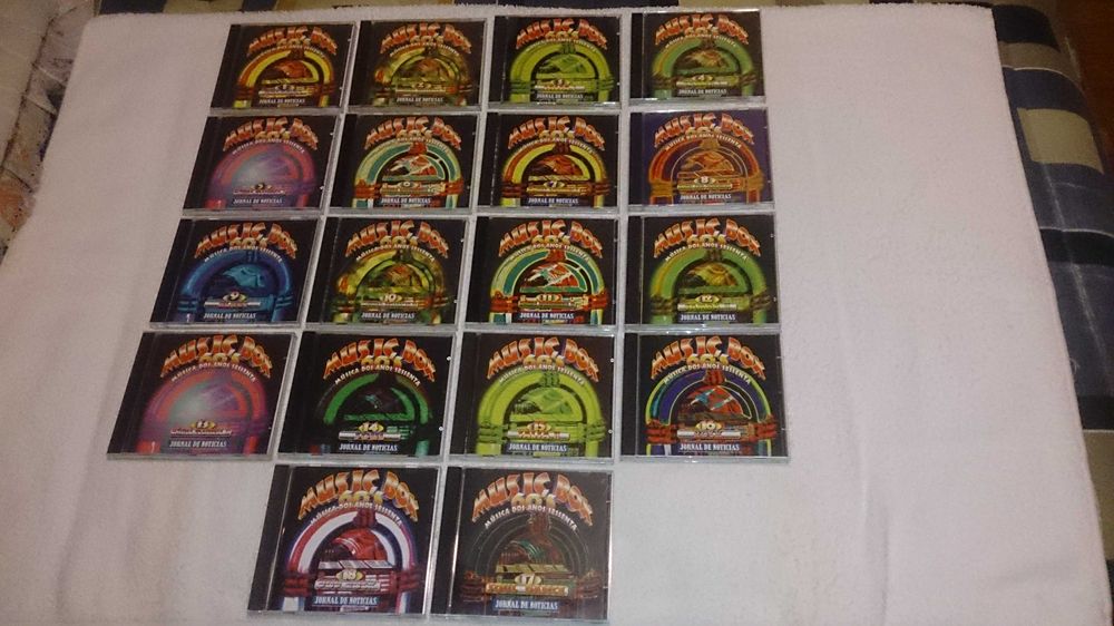 music box 60`s - música dos anos sessenta (coleção completa 18 cds)