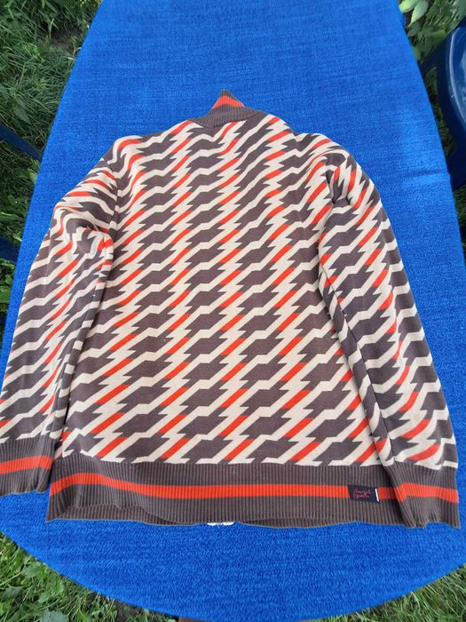 sweter męski CROPP pepita rozpinany S