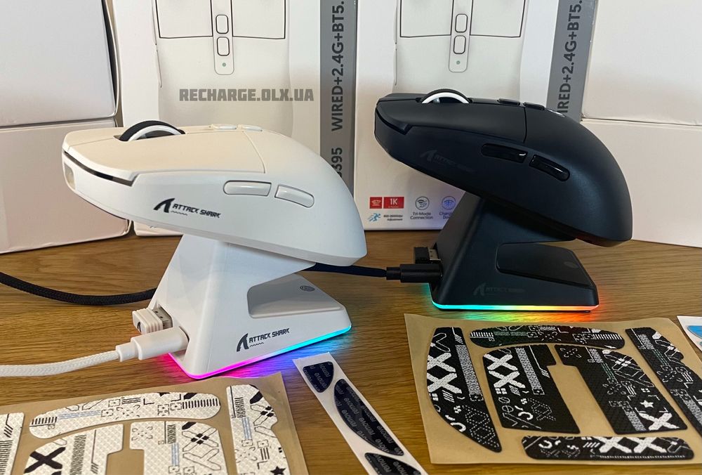 НОВІ Мишки Attack Shark X6 PAW3395 Wireless | ІГРОВА МИШКА