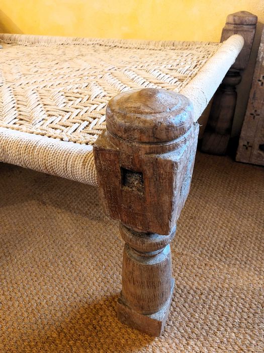 Cama Indiana Tradicional "Charpai"