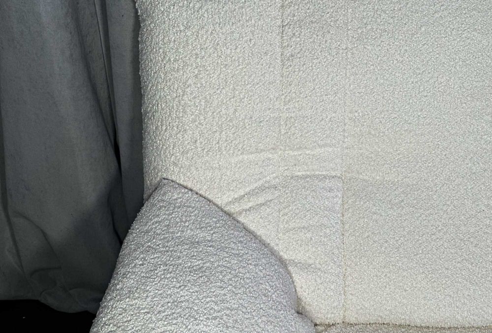 М'який білий/плюшевий диван двійка TEDDY/м'які дивани/меблі з Європи