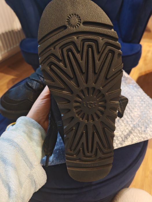 Śniegowce czarne gruba podeszwa rozmiar 36