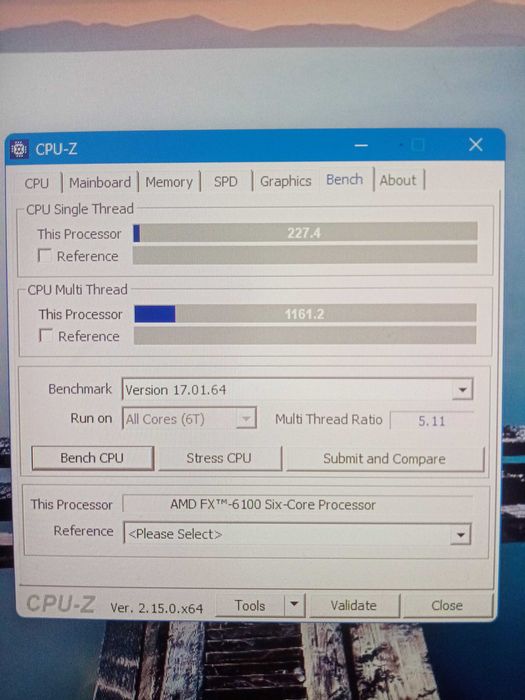 Комплект на АМ3+ FX 6100 + R7 260x + 4gb DDR3