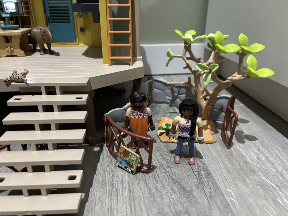 Zestaw playmobil, opieka nad zwierzetami