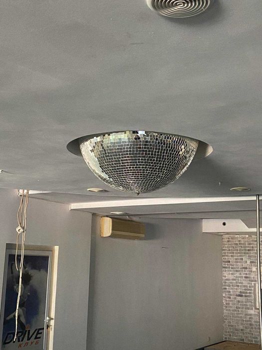 Продам діско зеркальну полусферу з двигуном