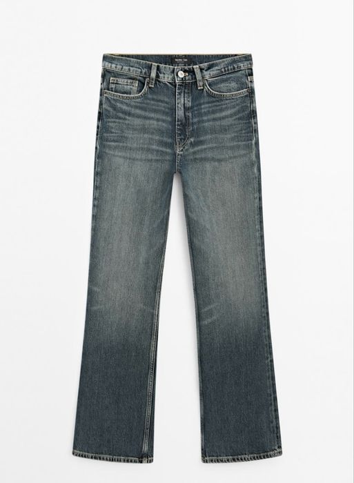 Джинси Massimo Dutti  з високою талією boot-cut