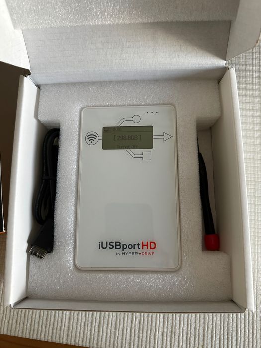 iUSB port HD - Disco externo com wifi e leitor cartões SD423646742583726082