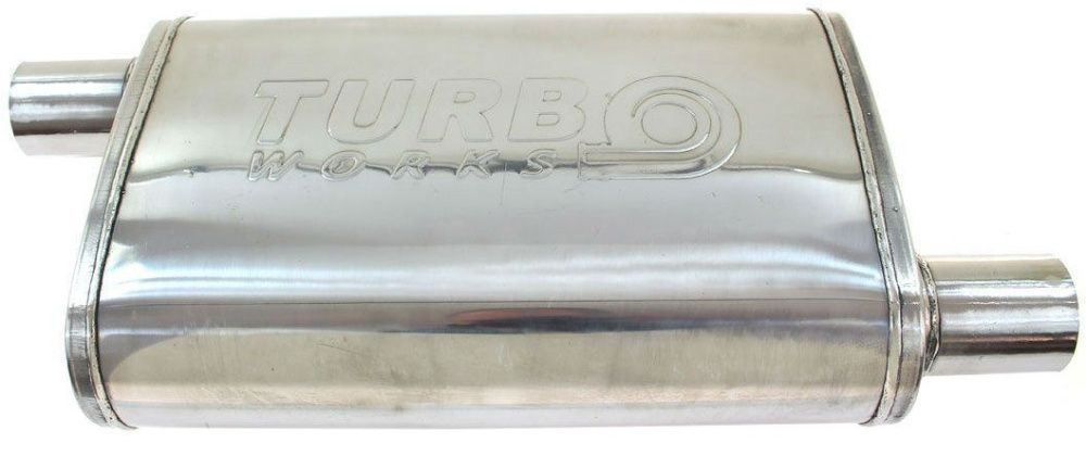 Tłumik ŚRODKOWY Wydech PRZELOTOWY Sportowy Duży Owalny Warszawa SKLEP