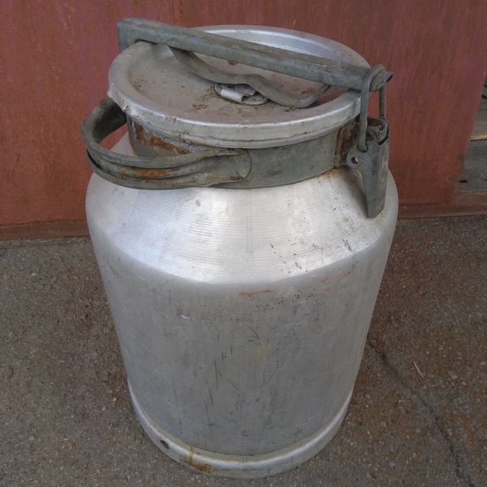 Бидон молочный алюминиевый