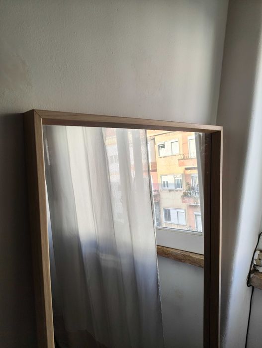 Espelho madeira | IKEA NISSEDAL 150cmx65