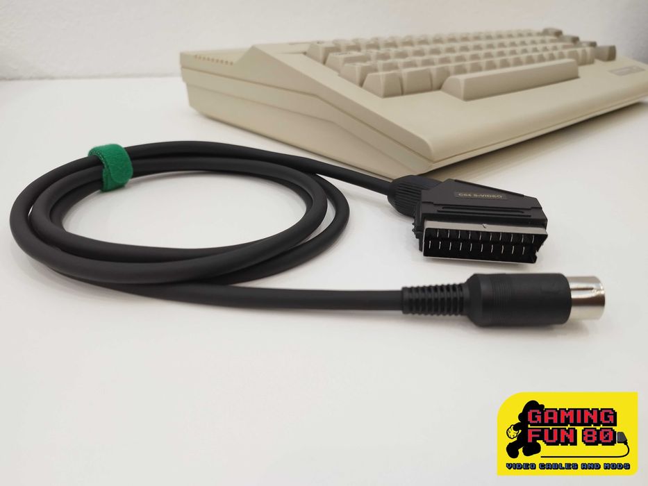 Commodore C64 - Cabo Scart S-Video