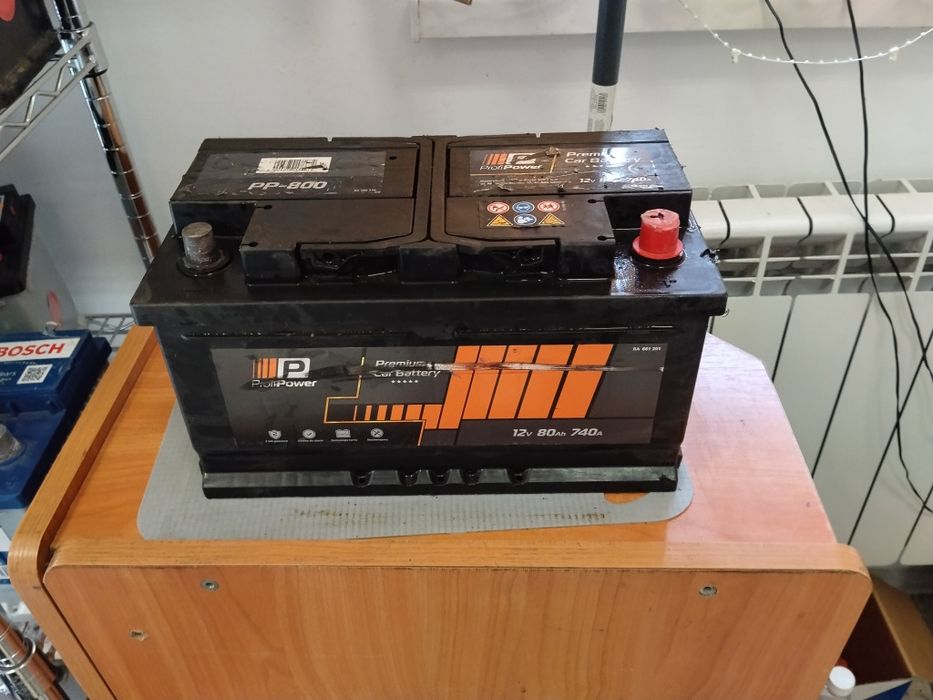 Akumulator Profi power 80Ah 740A (EN) - 12V
