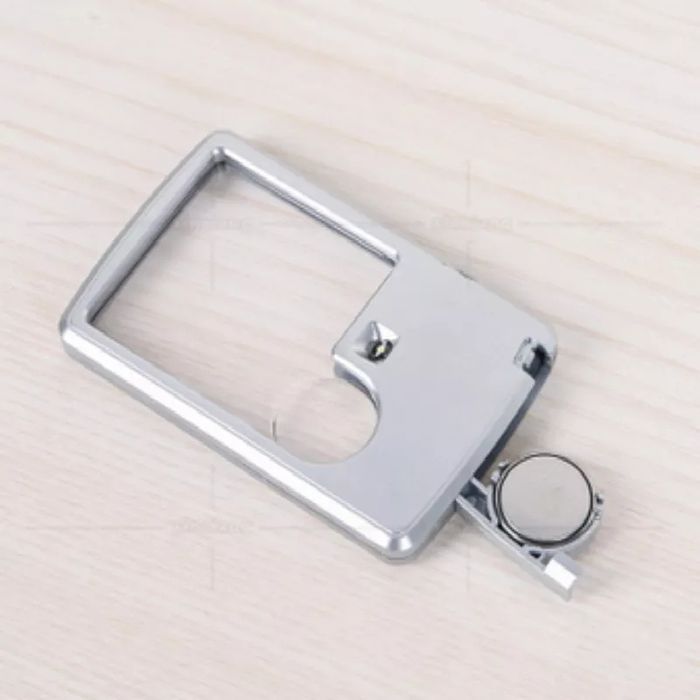 {Підсвітка} Лупа для читання 3х 6х скло стекло чтения линза ювелирная