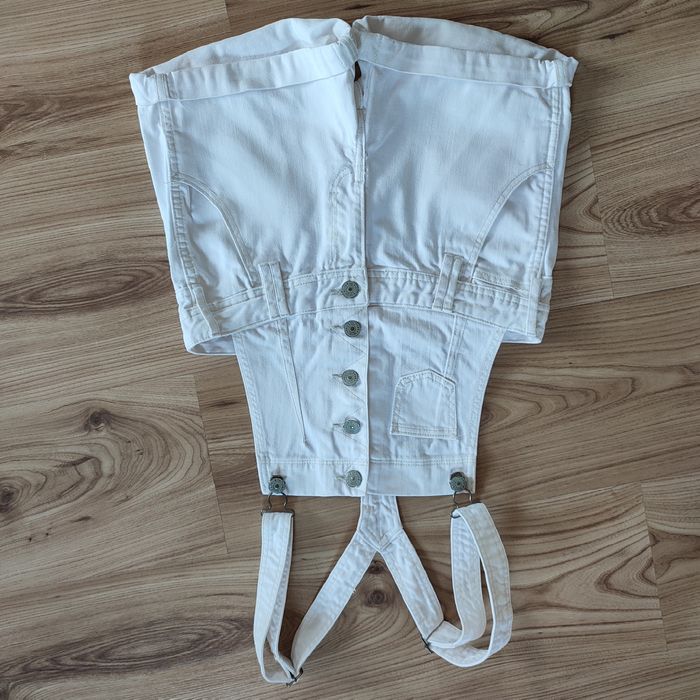 Krótkie ogrodniczki H&M w rozmiarze 152