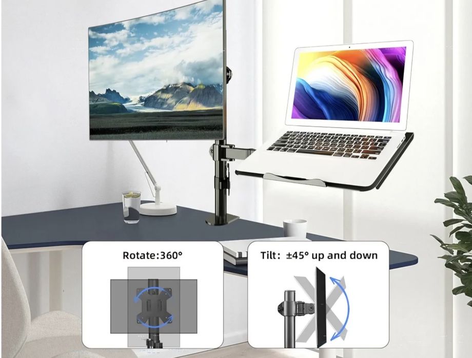 !! Uchwyt do Monitora 13-27" i laptopa do 17 " Super Jakość!!