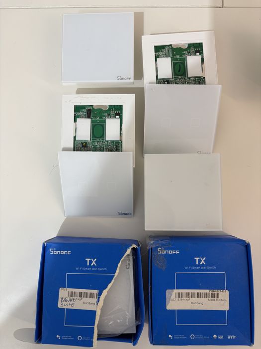 Lote sonoff TX gangs