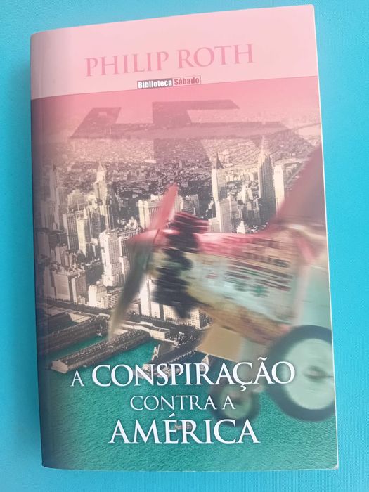 Livro "A Conspiração contra a América", estado impecável, 375 páginas