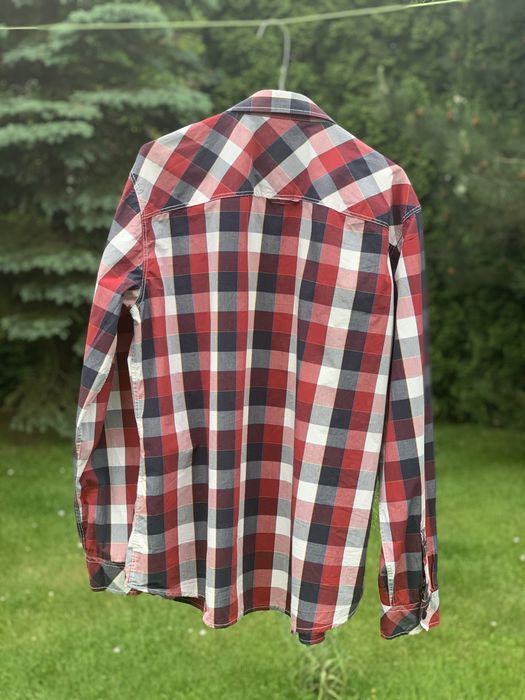 Koszula w kratę cienka Glenwood’s rozm. XL