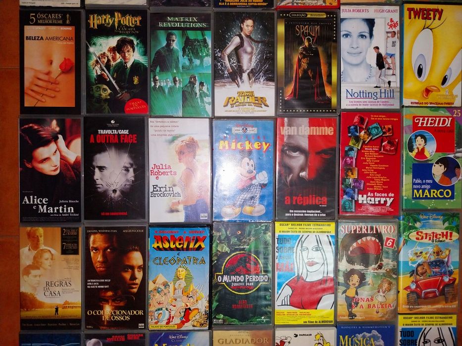 Filmes VHS - Lote