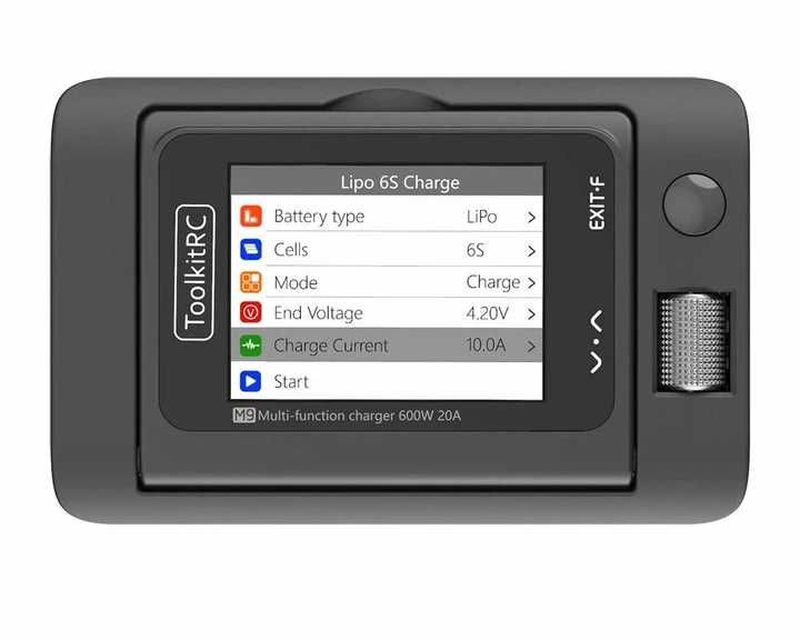 Зарядний пристрій ToolkitRC M9 600W DC 2-8S LiPo