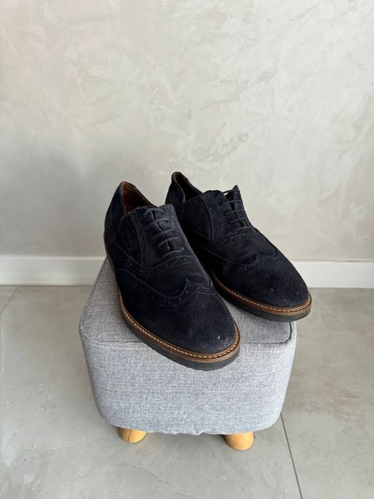 Броги чоловічі замшеві 46 р (30 см)