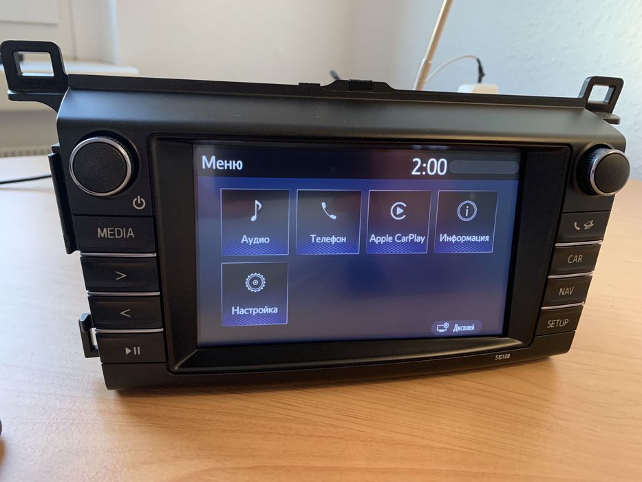 Toyota RAV 4 , CarPlay и Android Auto , оригинал