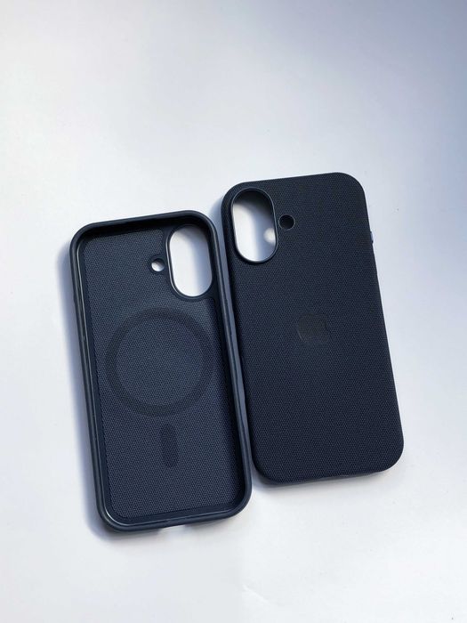 Чохол TechWoven Magsafe iPhone 17 Blue 1:1 AI Button iphone 17 айфон 17 чехол кейс техвовен