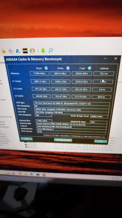 Серверный Комплект asus x99 xeon e5 2695 v4 32 gb DDR 4