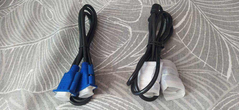 Шнур кабель для монитора иногда и телевизора от компьютера VGA DVI