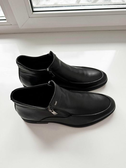 Мужские кожаные ботинки туфли Vitto Rossi натуральная кожа