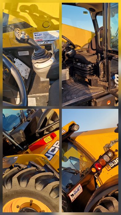 Ładowarka Teleskopowa JCB 536-60 AgriSuper 17r,Piękna, Klimatyzacja