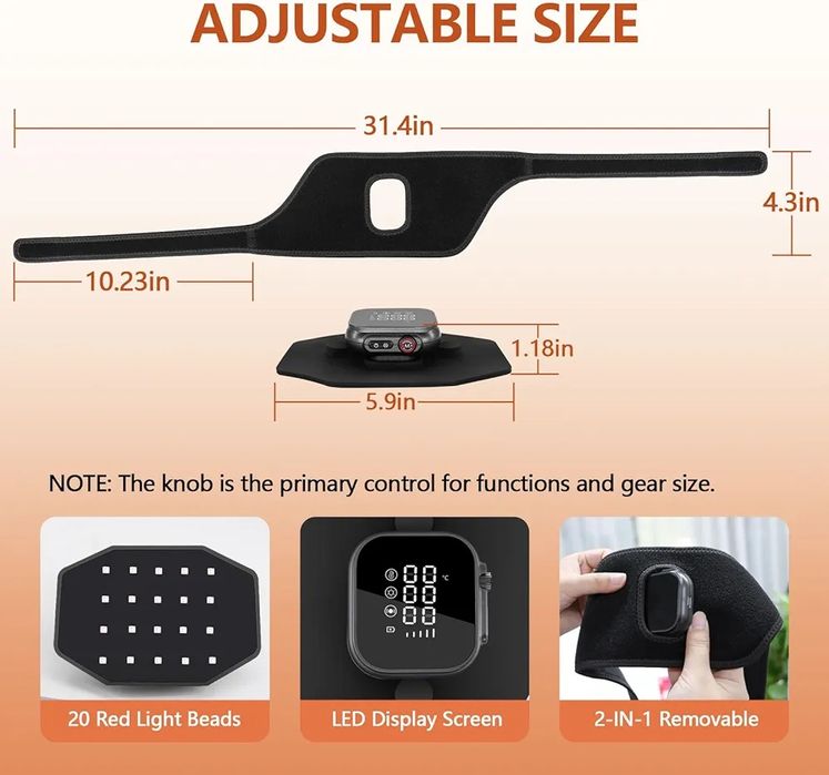 Універсальний масажер для ніг, рук та шиї з обігрівом.