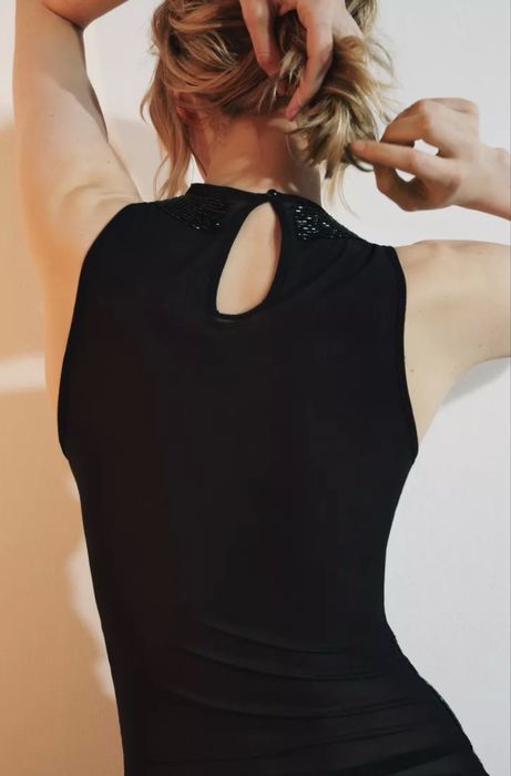 Топ з бісером Zara limited collection