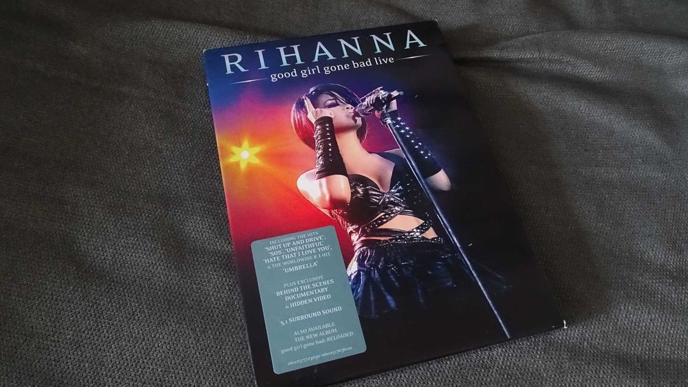 DVD MUSIC - RIHANNA - Good Girl Gone Bad Live 2008 - with New Packaging