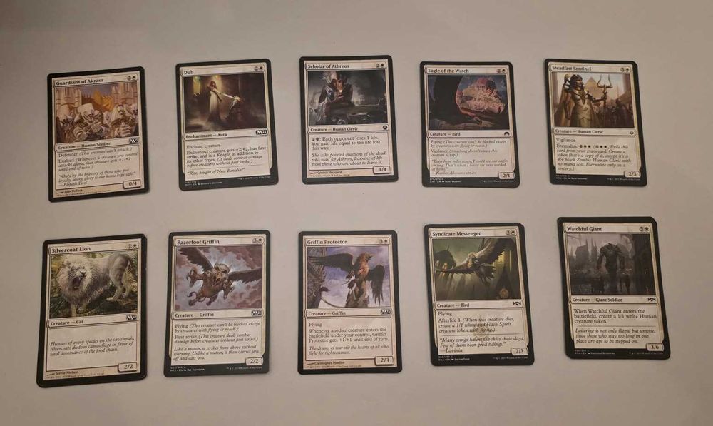 Cartas Magic - Brancas