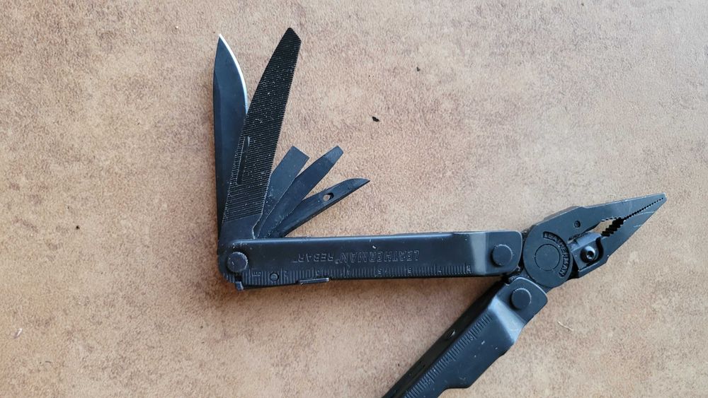 Leatherman rebar black