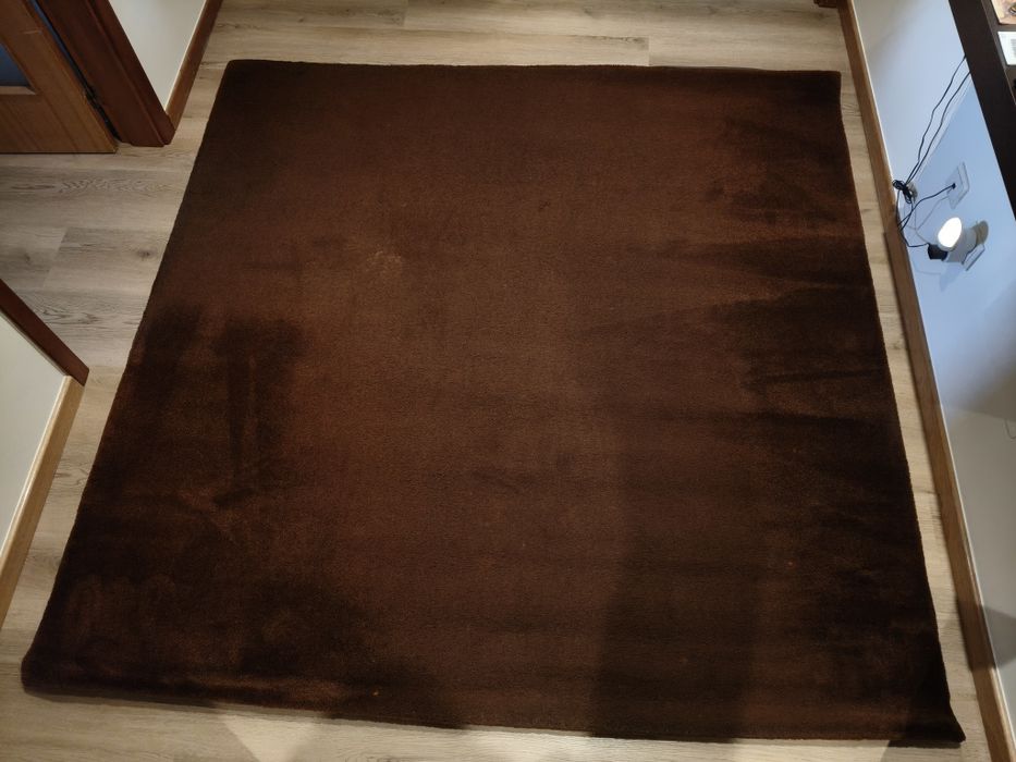 Tapete castanho 2m/2m