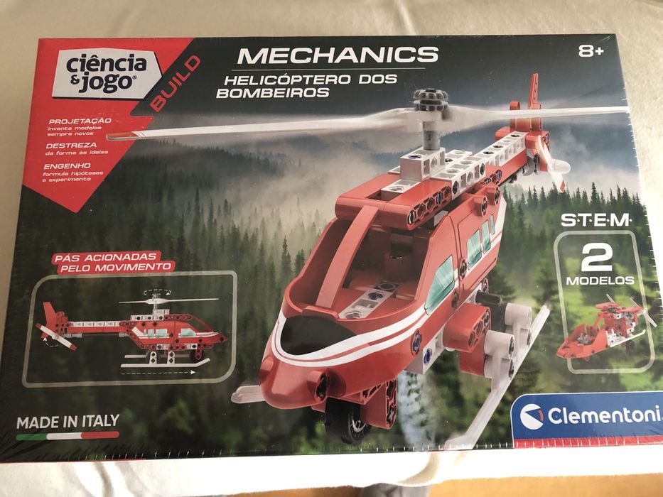 Laboratório de Mecânica - Helicóptero dos Bombeiros Clementoni