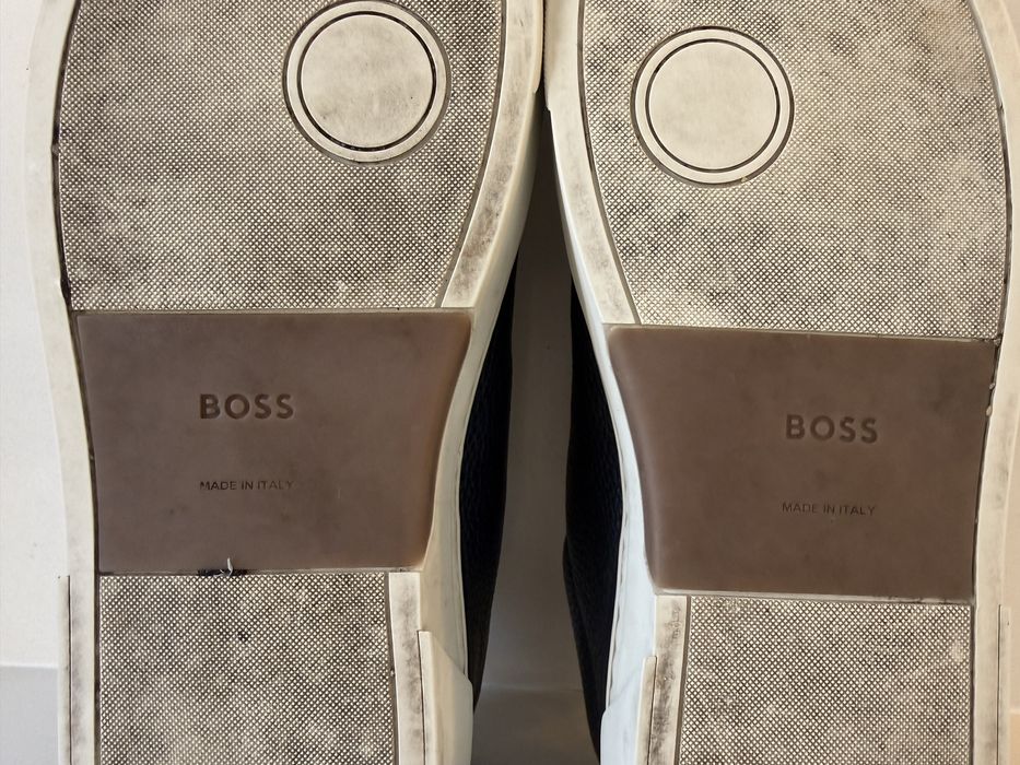 Ténis / Sneakers Hugo Boss em Pele (Original) - Como Novos - Tam. 43