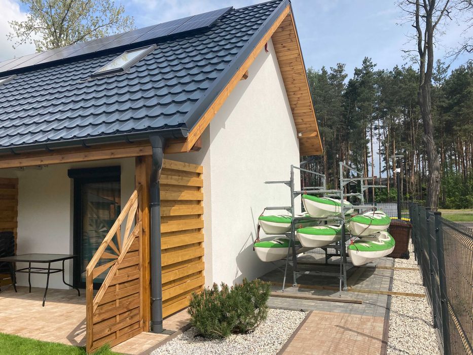 Całoroczne domki nad jeziorem Wieleń: grzyby, wędkowanie, Święta, Nowy Rok