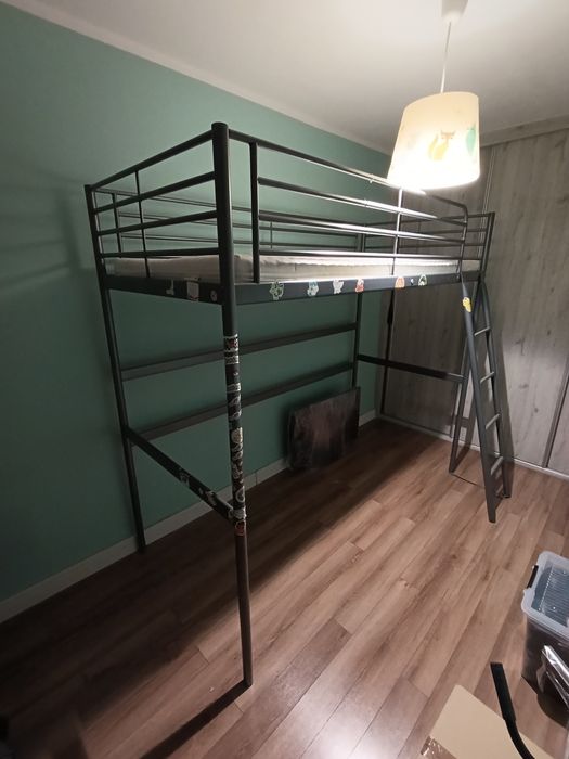 Łóżko na antresoli dla dziecka Ikea okazja