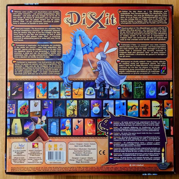DIXIT - kultowa gra rodzinna, edycja z 2010 r. stan igła