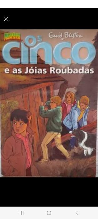 Livros OS CINCO para desocupar