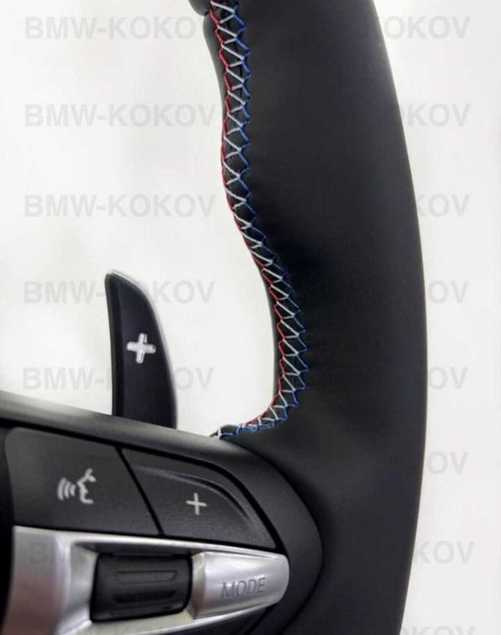 ‼️ Тюнінг Кермо BMW M Sport ‼️Ціна з подушкою Air Bag! Шкіряний Спортивний Руль Nappa M3 для БМВ F30 F31 F32 F33 F36 F20 F21 F10 F11 X3 F25 X5 F15